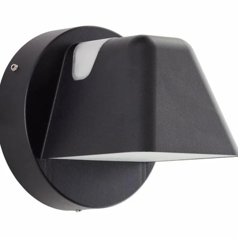 Applique murale d'extérieur Brilliant Scorton LED Noir, 2 lumières