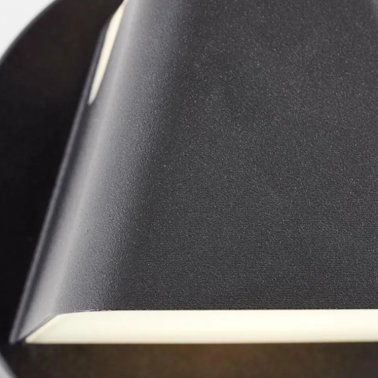 Applique murale d'extérieur Brilliant Scorton LED Noir, 2 lumières