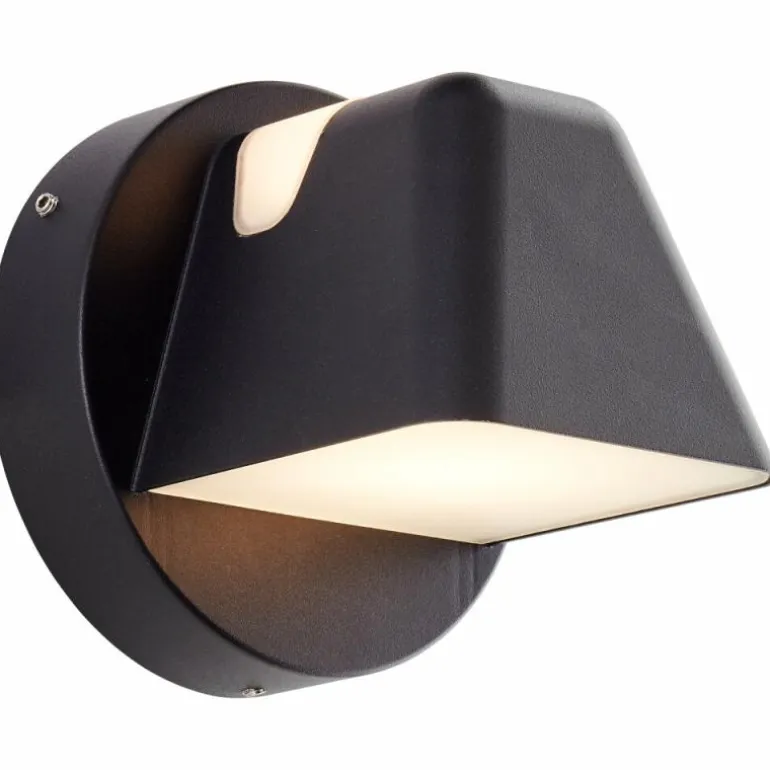Applique murale d'extérieur Brilliant Scorton LED Noir, 2 lumières