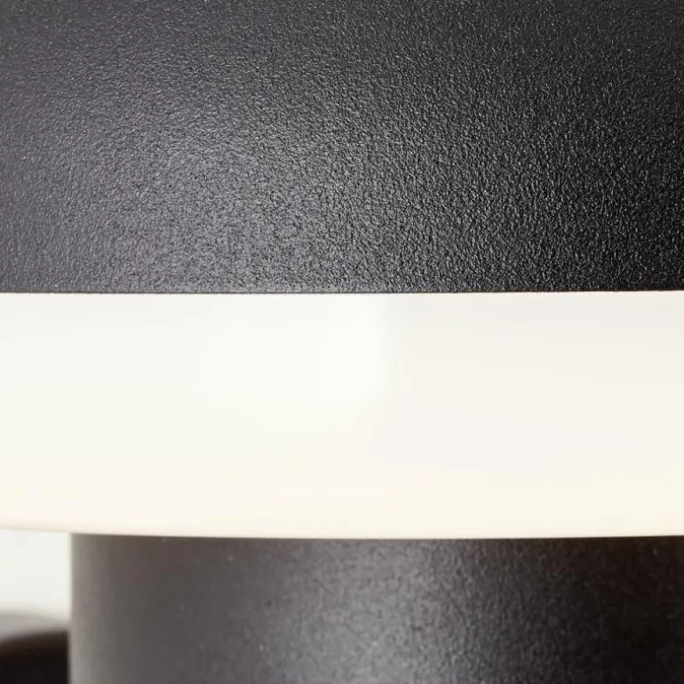 Applique murale d'extérieur Brilliant Ilton LED Noir, 1 lumière, Détecteur de mouvement