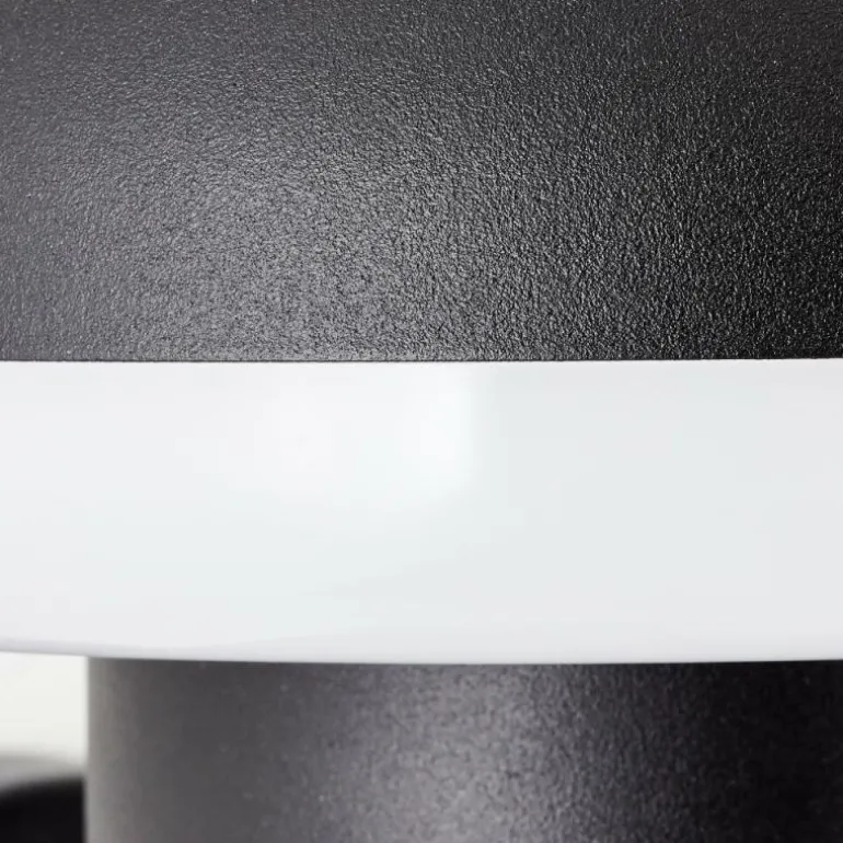 Applique murale d'extérieur Brilliant Ilton LED Noir, 1 lumière, Détecteur de mouvement