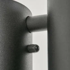 Applique murale d'extérieur Amyton Noir, 1 lumière