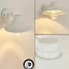 Applique murale d'extérieur Pumiri LED Blanc, 1 lumière