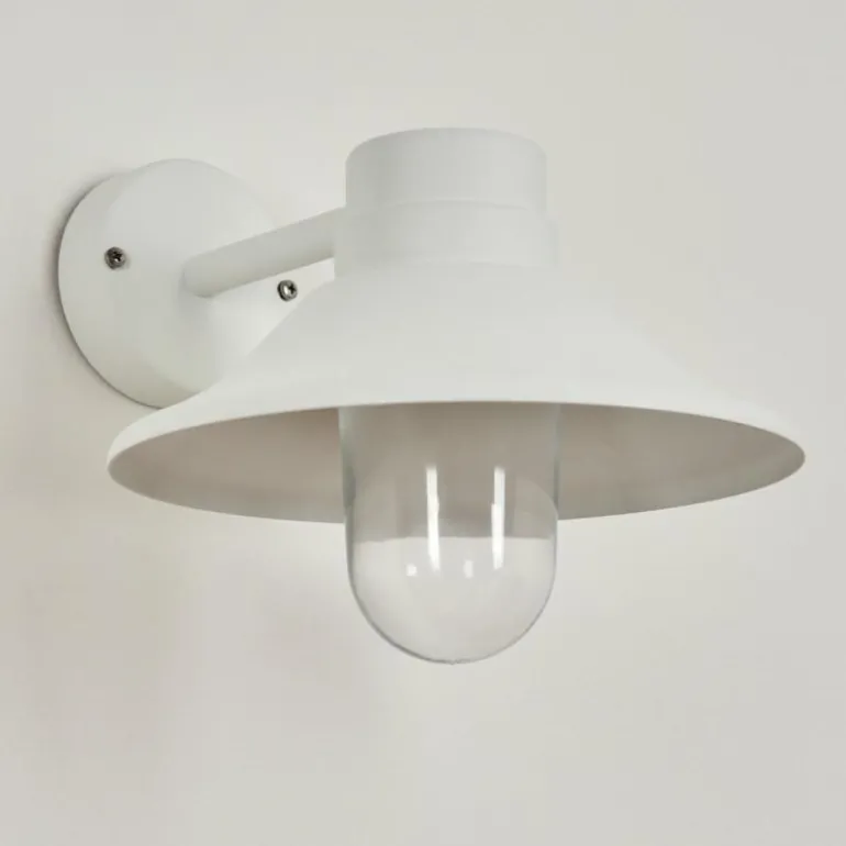 Applique murale d'extérieur Pumiri LED Blanc, 1 lumière