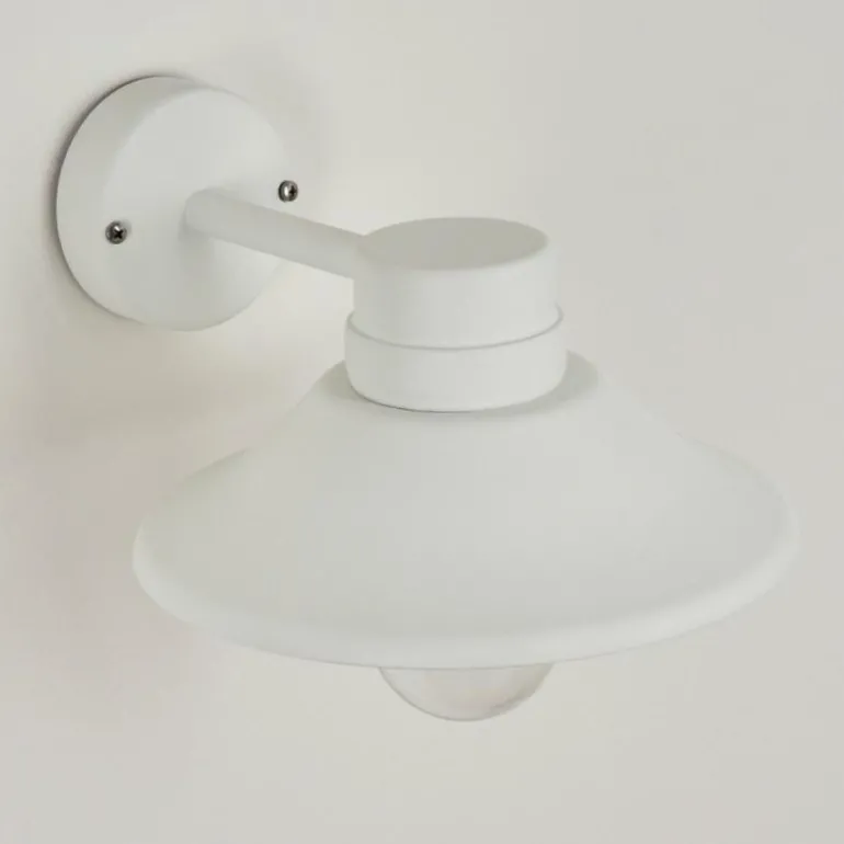 Applique murale d'extérieur Pumiri LED Blanc, 1 lumière