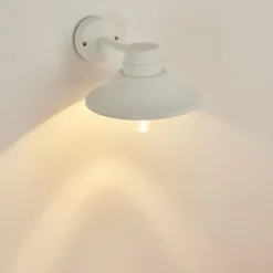 Applique murale d'extérieur Pumiri LED Blanc, 1 lumière