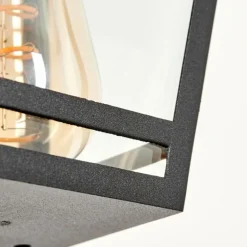 Applique murale d'extérieur Ausipar Noir, 1 lumière