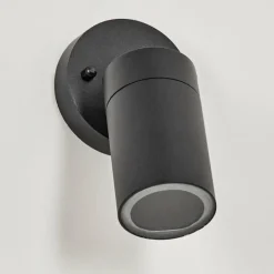 Applique murale d'extérieur Bessiebelle Noir, 1 lumière