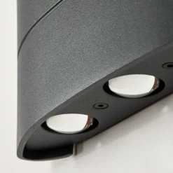 Applique murale d'extérieur Trapatrapa LED Anthracite, 6 lumières