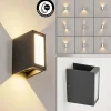 Applique murale d'extérieur Hoods LED Anthracite, 3 lumières