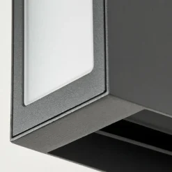 Applique murale d'extérieur Hoods LED Anthracite, 3 lumières