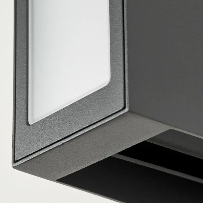 Applique murale d'extérieur Hoods LED Anthracite, 3 lumières