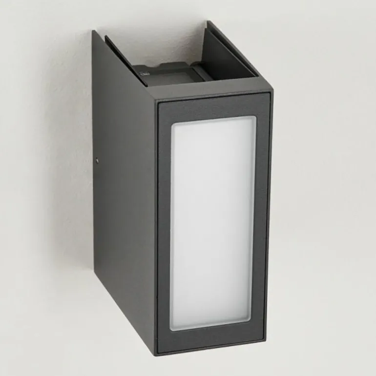 Applique murale d'extérieur Hoods LED Anthracite, 3 lumières