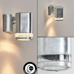 Applique murale d'extérieur Amyton Zingué, 1 lumière