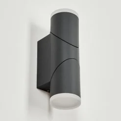 Applique murale d'extérieur Hoods LED Anthracite, Blanc, 1 lumière