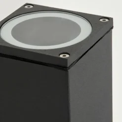 Applique murale d'extérieur Oatlands Anthracite, Blanc, 2 lumières