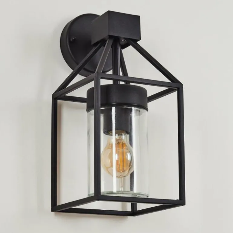 Applique murale d'extérieur Fiskenes Noir, 1 lumière