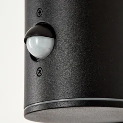 Applique murale d'extérieur Caragua Anthracite, 1 lumière, Détecteur de mouvement