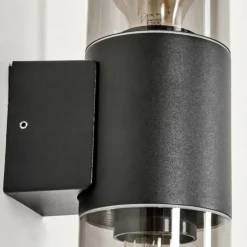 Applique murale d'extérieur Caragua Anthracite, 2 lumières