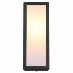 Applique murale d'extérieur Globo GUNDULA Noir, 1 lumière