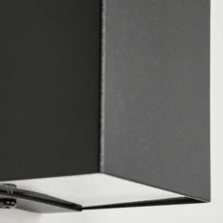 Applique murale d'extérieur Bogachie LED Noir, 1 lumière