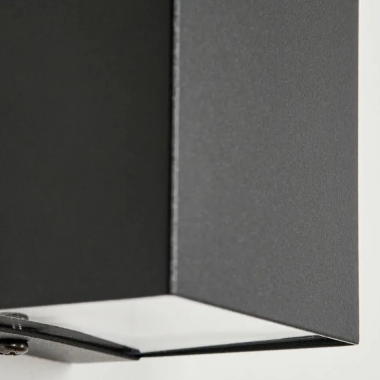 Applique murale d'extérieur Bogachie LED Noir, 1 lumière