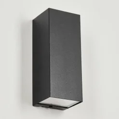 Applique murale d'extérieur Bogachie LED Noir, 1 lumière