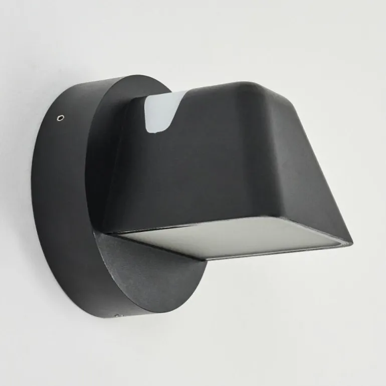 Applique murale d'extérieur Villermon LED Noir, 1 lumière