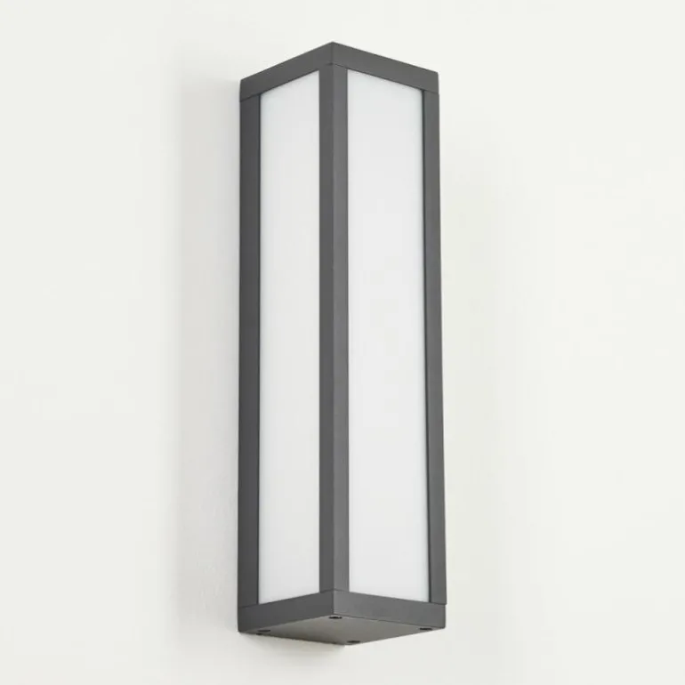 Applique murale d'extérieur Apidou LED Anthracite, 1 lumière