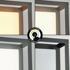 Applique murale d'extérieur Nonza LED Anthracite, 1 lumière