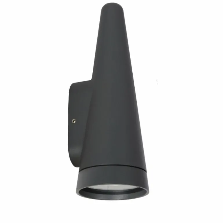 Applique murale d'extérieur Lucide WIZARD Anthracite, 1 lumière