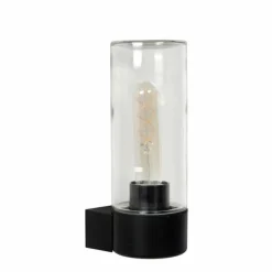 Applique murale d'extérieur Lucide MICHA Noir, 1 lumière