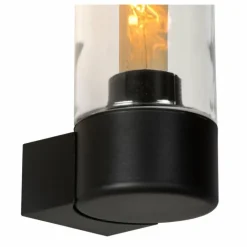 Applique murale d'extérieur Lucide MICHA Noir, 1 lumière