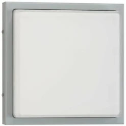 Applique murale d'extérieur LCD Osser Gris, 2 lumières