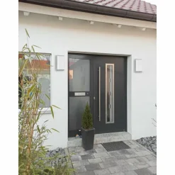 Applique murale d'extérieur LCD Arber Gris, 1 lumière