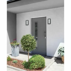 Applique murale d'extérieur LCD Lamberg LED Gris, 1 lumière