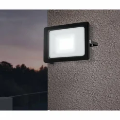 Applique murale d'extérieur Eglo FAEDO LED Noir, 1 lumière