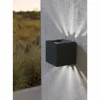 Applique murale d'extérieur Eglo CALPINO 2 LED Anthracite, 2 lumières