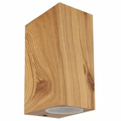 Applique murale d'extérieur Globo VERONIKA Couleur bois, 2 lumières