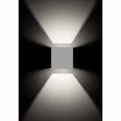 Applique murale d'extérieur CMD AQUA RIO LED Blanc, 2 lumières