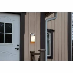 Applique murale d'extérieur Eglo Z_SOLAR LED Argenté, 1 lumière, Détecteur de mouvement