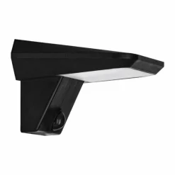 Applique murale d'extérieur Eglo Z_SOLAR LED Noir, 40 lumières, Détecteur de mouvement