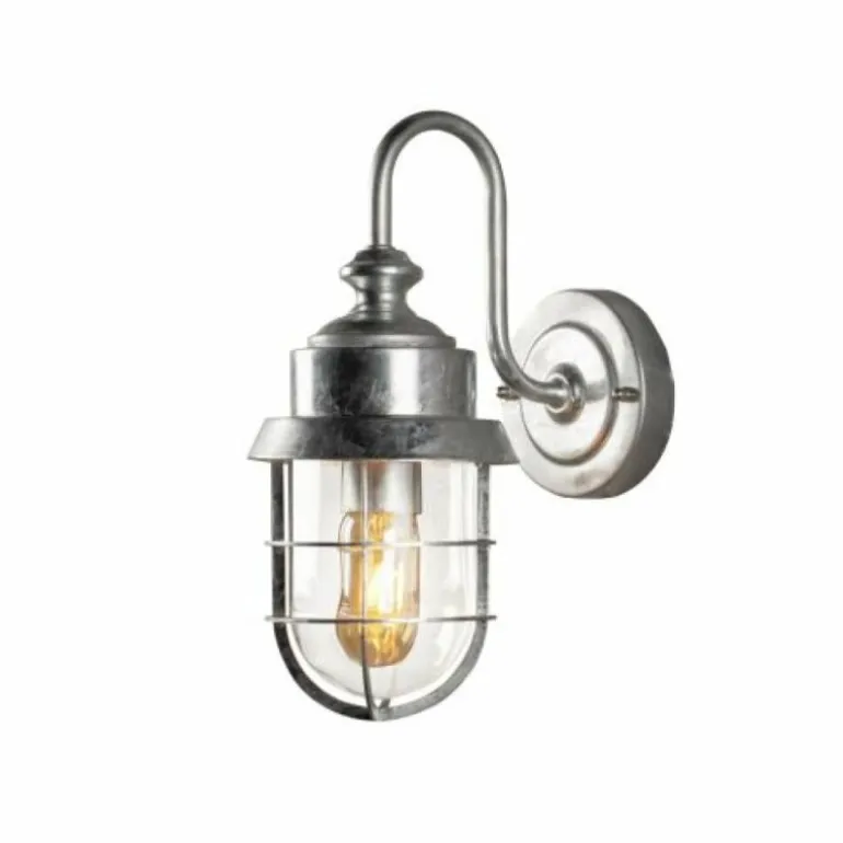 Applique murale d'extérieur Konstsmide Cerignola Argenté, 1 lumière