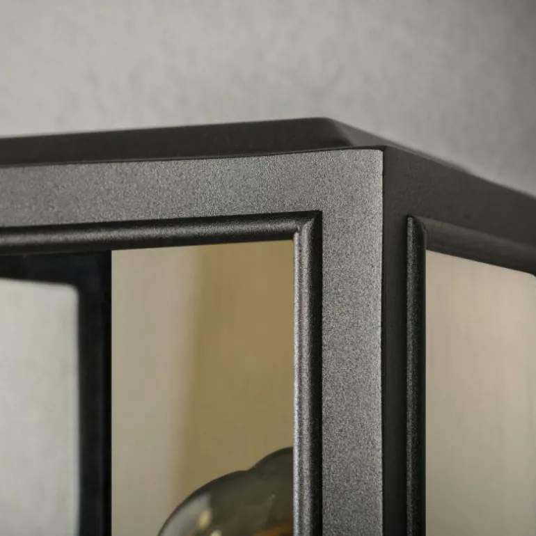 Applique murale d'extérieur Konstsmide Carpi Laiton, Noir, 1 lumière