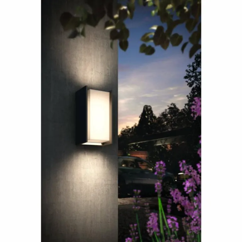 Applique murale d'extérieur set x 2 Philips Hue Turaco LED Anthracite, 1 lumière