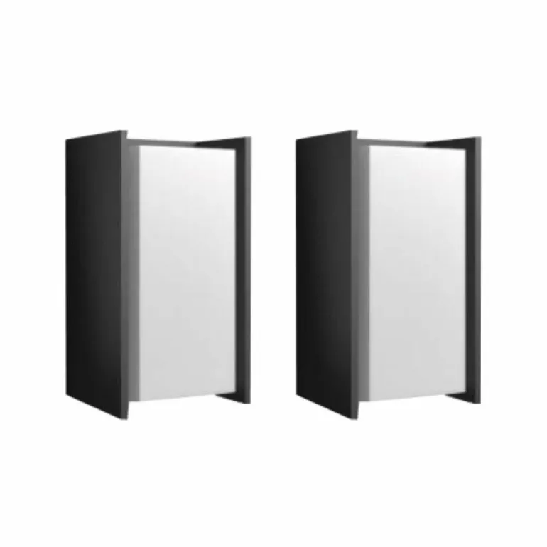 Applique murale d'extérieur set x 2 Philips Hue Turaco LED Anthracite, 1 lumière