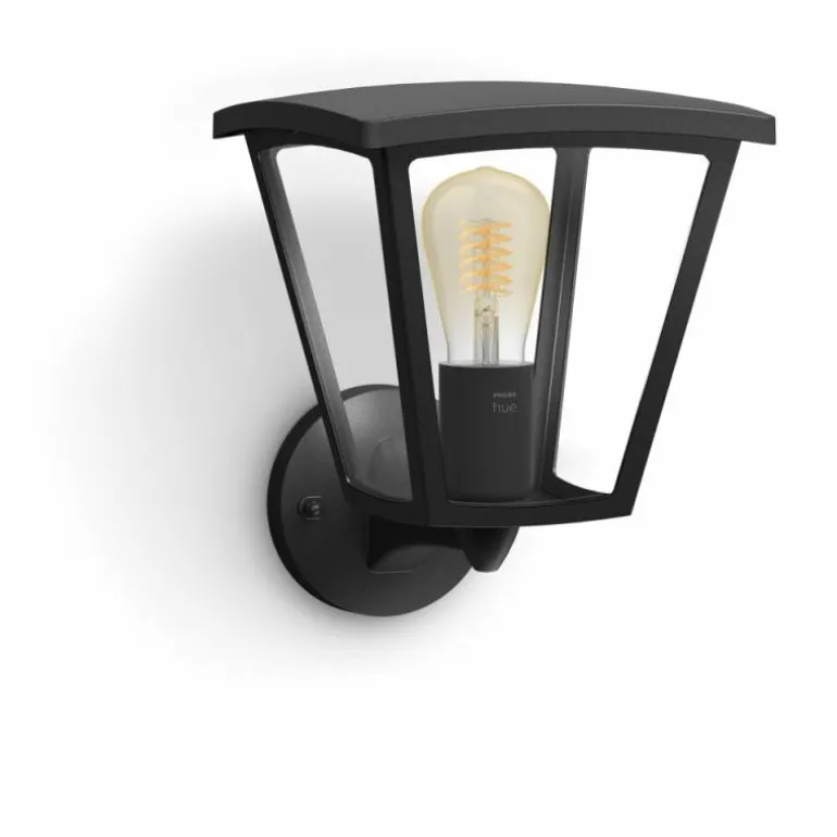 Applique murale d'extérieur Philips Hue White Inara LED Noir, 1 lumière