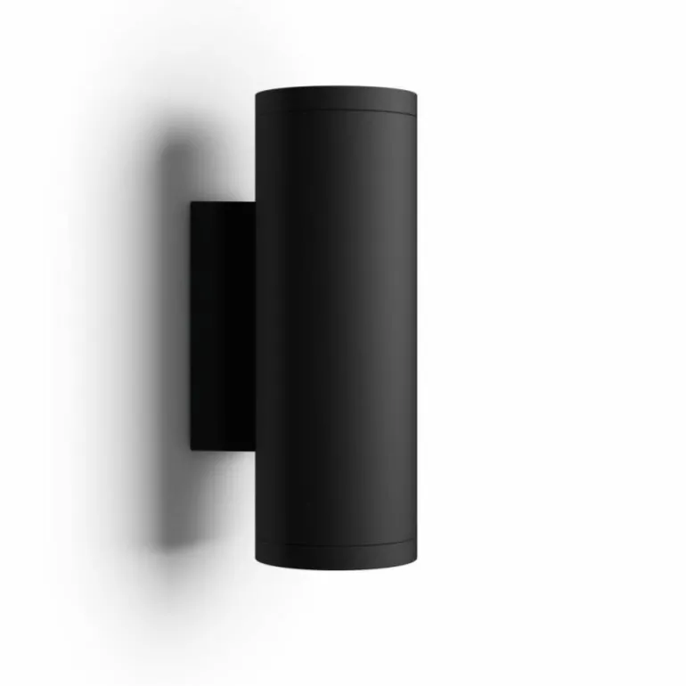 Applique murale d'extérieur set x 2 Philips Hue Appear LED Noir, 2 lumières, Changeur de couleurs