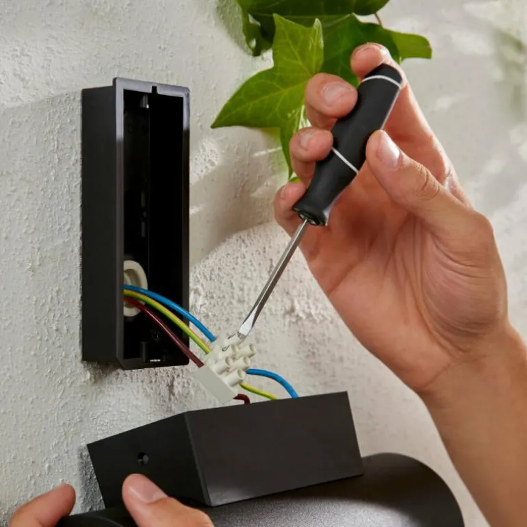 Applique murale d'extérieur set x 2 Philips Hue Appear LED Noir, 2 lumières, Changeur de couleurs