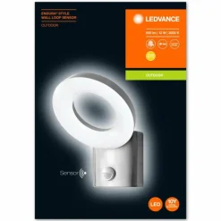 Applique murale d'extérieur LEDVANCE ENDURA® Acier inoxydable, 1 lumière, Détecteur de mouvement